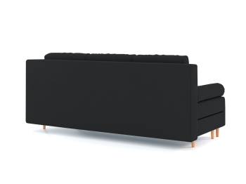 Диван-кровать Белфаст без подлоктоников еврокнижка, велюр