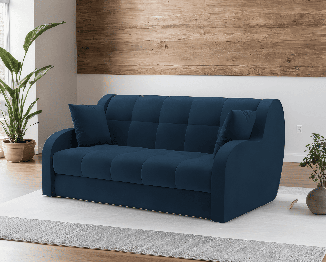 Диван прямой аккордеон Барон (Велюр)