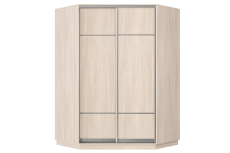 Угловые шкафы, Шкаф-купе Премьер Лайт 71 угловой (08;08) двухдверный