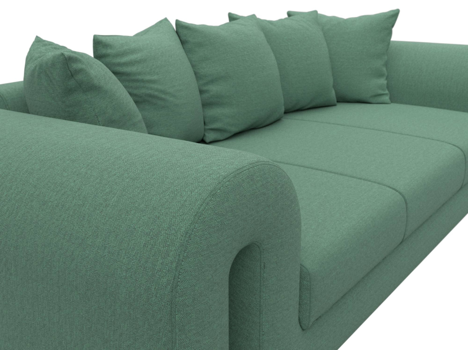 Диваны прямые кухонные, Диван прямой Волна, рогожка Амур