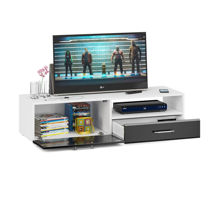 ТВ-тумбы, Тумба под ТВ СВК Ларго 1,4 Белый