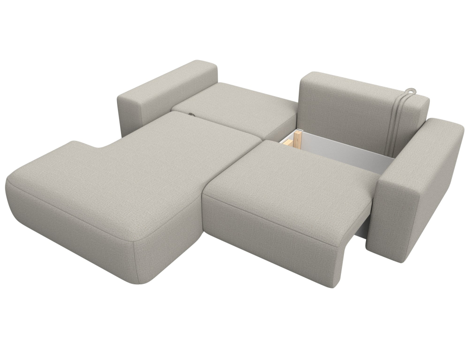 Диваны угловые в гостиную, Диван угловой Лига-036 НПБ Классик левый угол, рогожка Амур