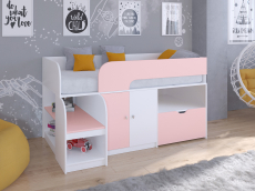 Кровати-чердаки, Кровать-чердак Астра 9 V4 Белый