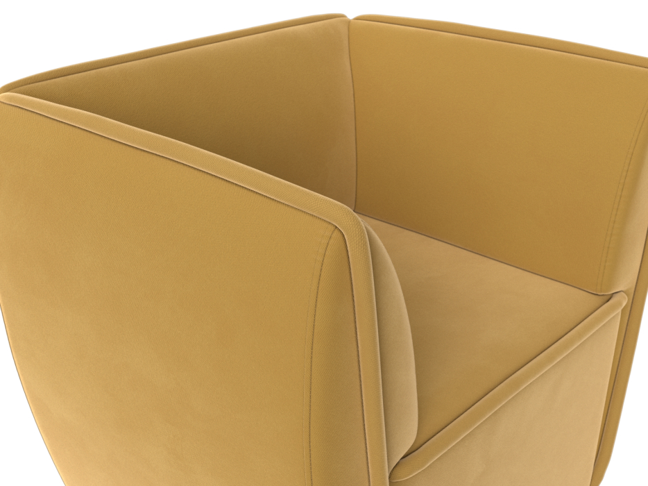 Кресло для отдыха, Кресло Бергамо, микровельвет