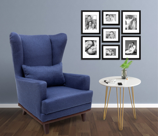 Кресло для отдыха, Кресло для отдыха Ритм интерьерное, Рогожка