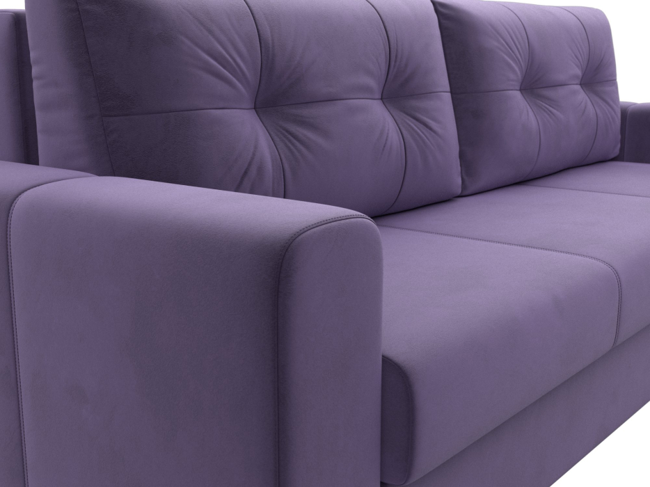 Диваны еврокнижки, Прямой диван Лига-031, велюр