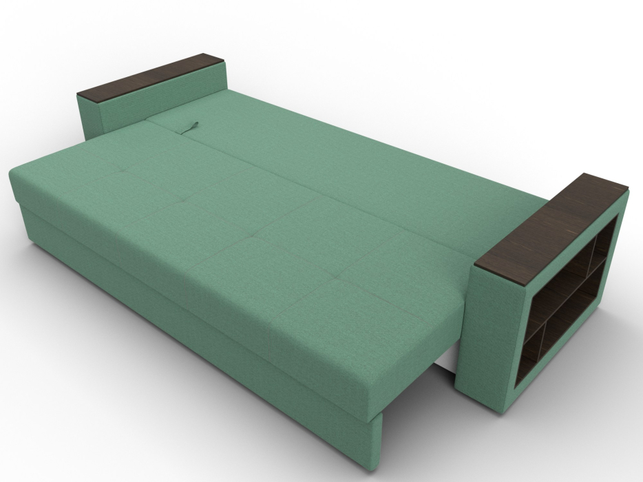 Диваны кровати со спальным местом, Диван прямой Дубай Лайт, рогожка Амур