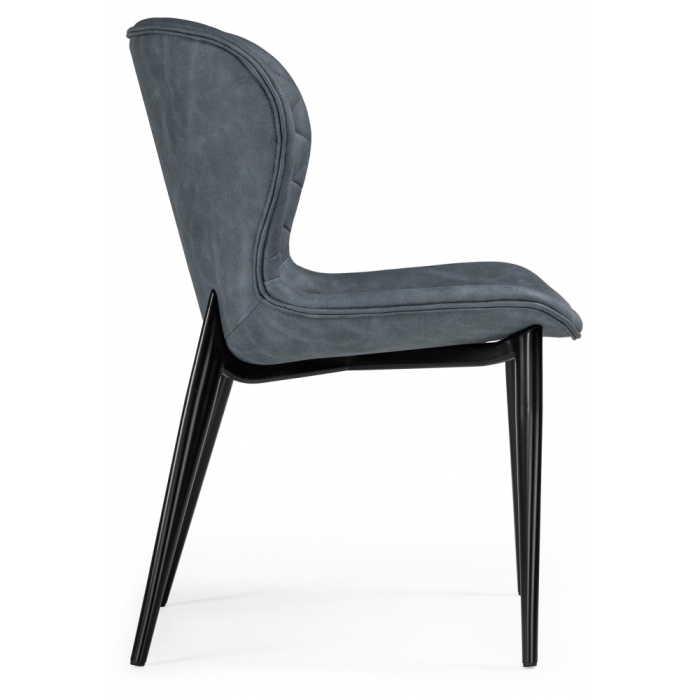 Стулья, Стул  Катабучи ткань/черный глянец