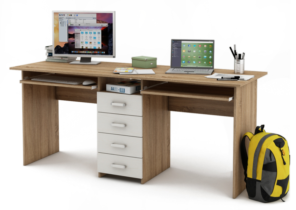 Прямые, Письменный стол Лайт-11К