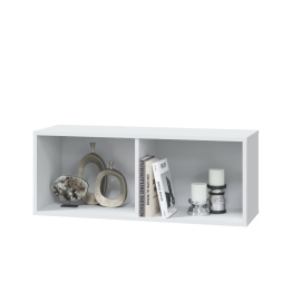 Шкаф навесной горизонтальный со стеклом Шарлиз