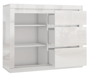 Комод с 3-мя ящиками, 107х90х40 см Спайс