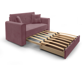 Диван прямой выкатной Санта (Велюр)