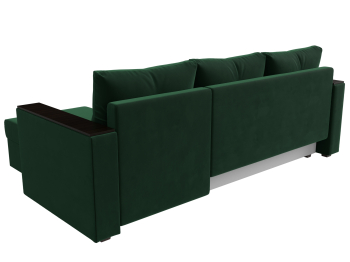 Диван угловой Атланта без стола универсальный угол, велюр