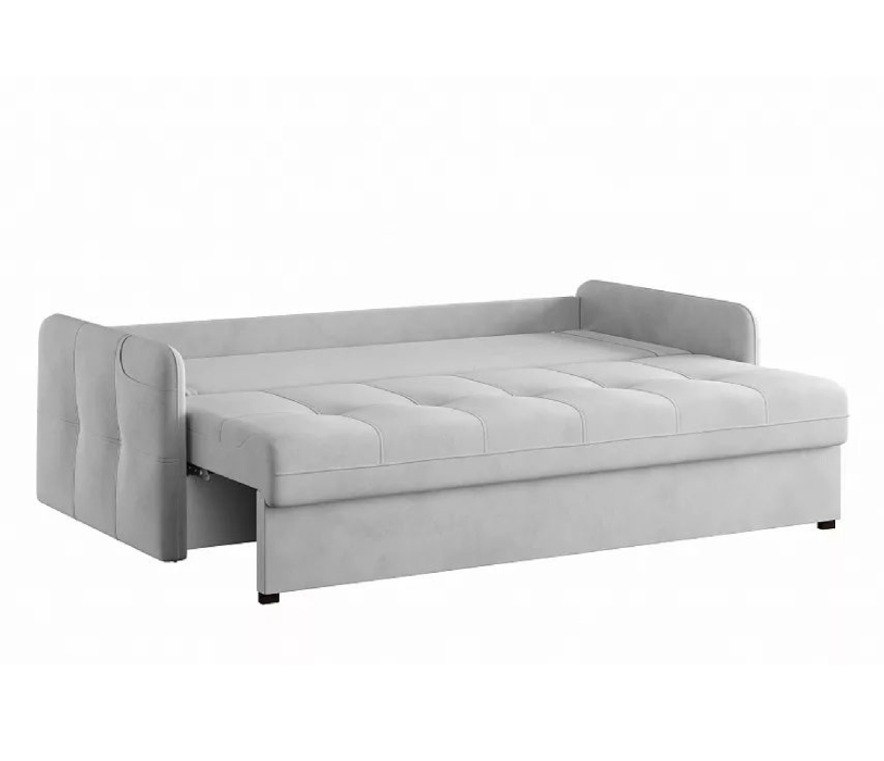 Диваны с ящиком для белья, Диван-кровать прямой Smart 1 Велюр