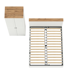 Шкаф-комод для одежды Остин и кровать с ортопедическим основанием 1600