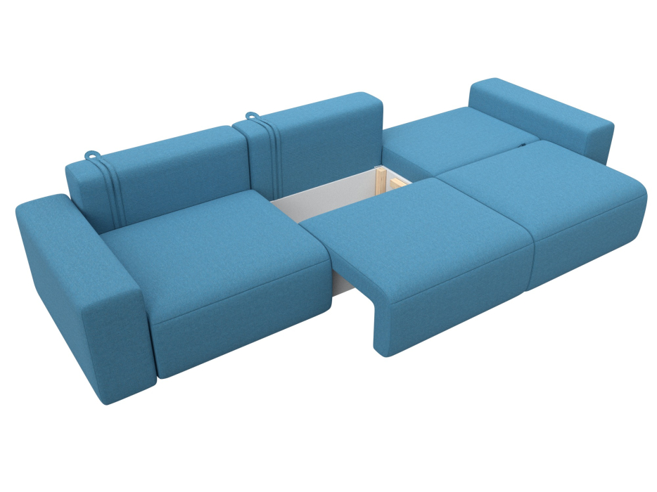 Диваны еврокнижки, Диван прямой Лига-036 НПБ Классик Лонг, рогожка Амур