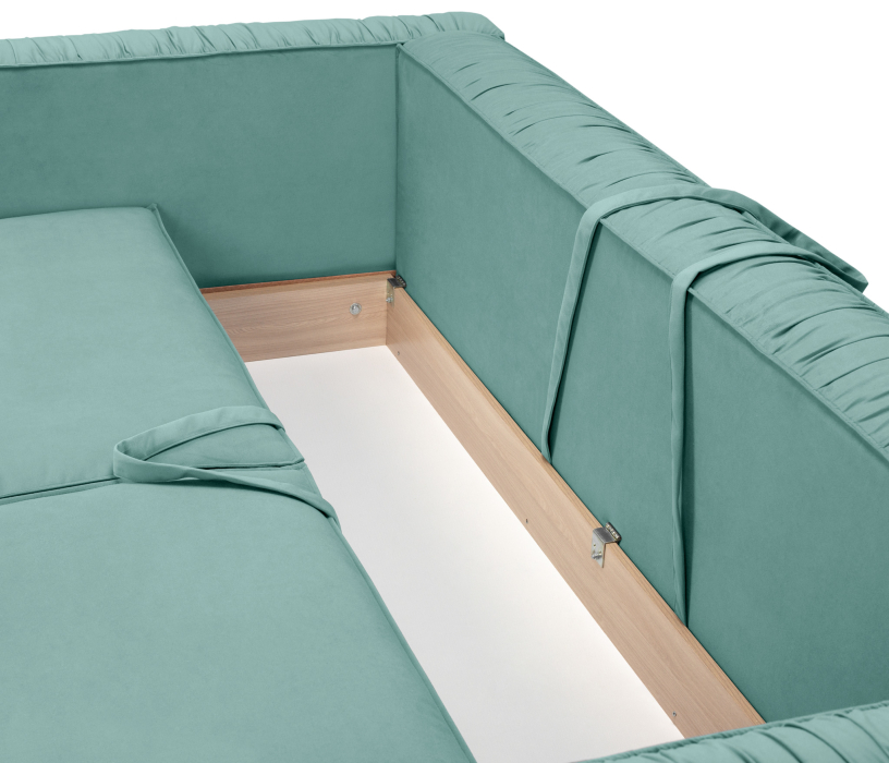 Диваны прямые, Диван кровать Бали, микровелюр