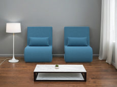 Кресло для отдыха, Кресло Волна (2 шт.), рогожка Амур