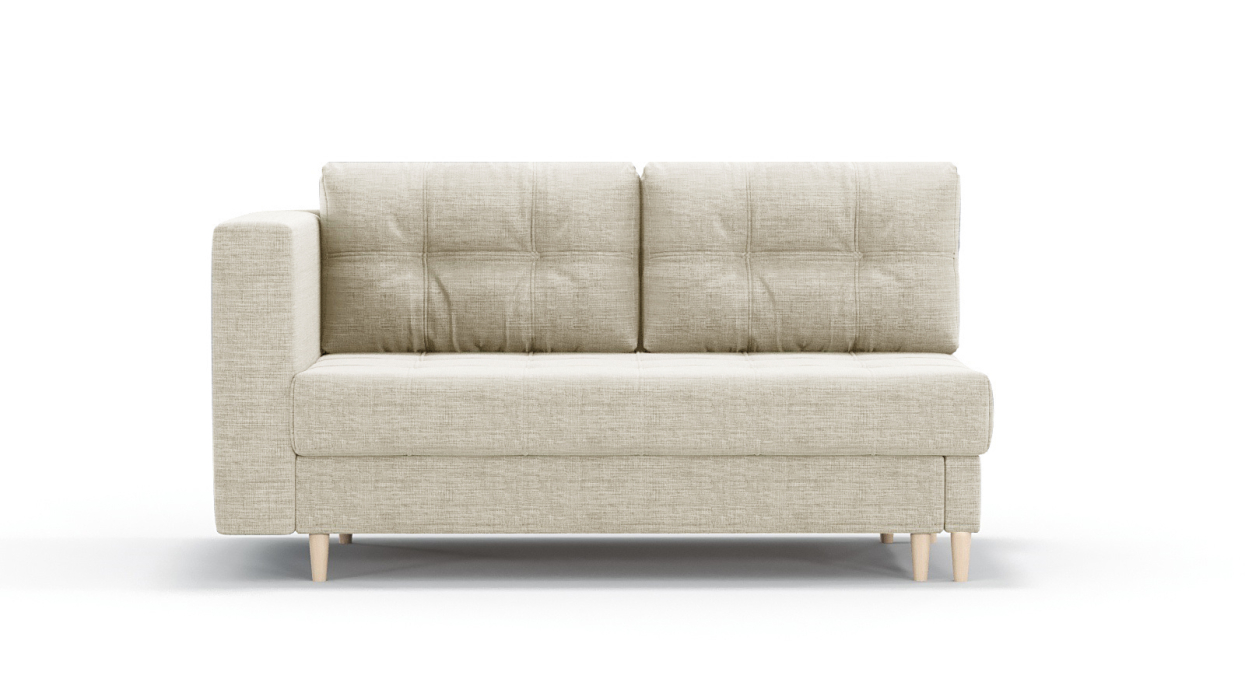 Кушетка диван, Кушетка Лея, рогожка