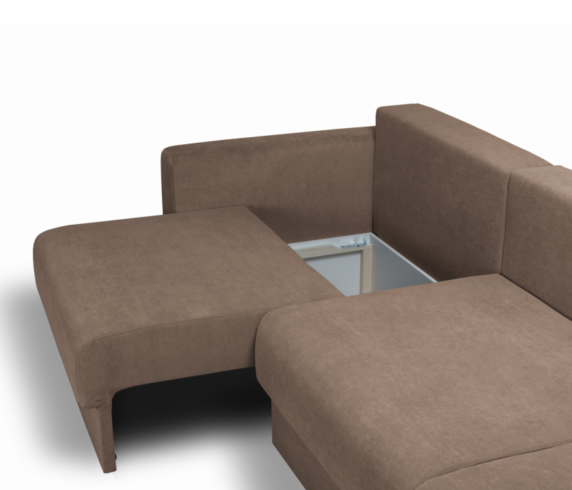 Диваны еврокнижки, Диван кровать прямой модульный Мэдисон, велюр