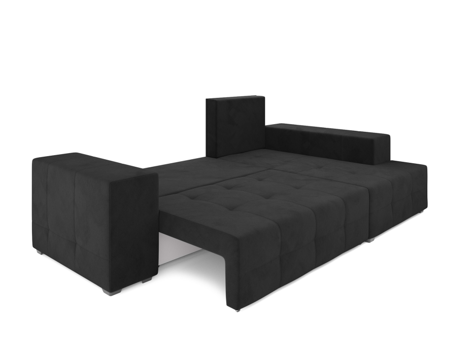 Диваны угловые в гостиную, Диван угловой Монреаль Правый угол (Велюр)