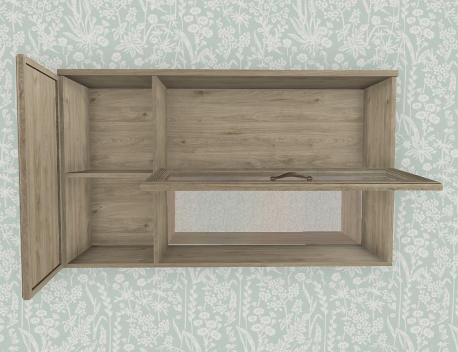 Настенные полки, Модульная система Карина Антресоль АН-1026