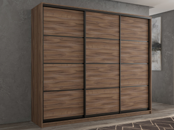 Шкаф-купе 3х дверный Кааппи 4 240х60