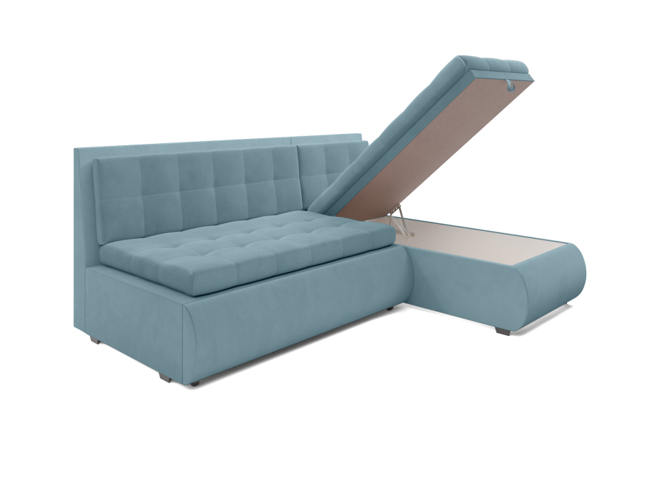 Диваны угловые в гостиную, Диван угловой Кормак (Велюр)