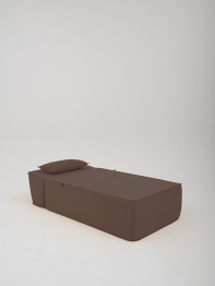 Бескаркасна оттоманка Клайд,велюр