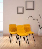 Стулья, Стул Фуджи Эконом чёрный 3 шт