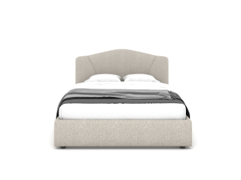 Кровать Lineaflex Беатрис Buckle white 160x200