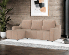 Диваны угловые в гостиную, Диван угловой Берн (Велюр)