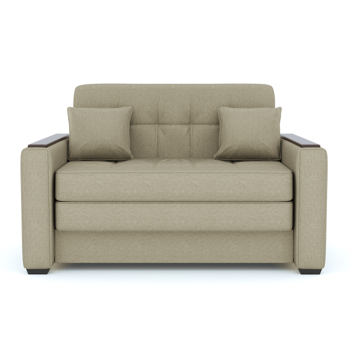 Диваны с ящиком для белья, Диван- кровать Этро Вуд, рогожка, 100