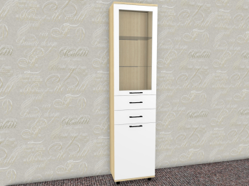 Модульная система Грейс Шкаф ШК-5047  Ясень Асахи