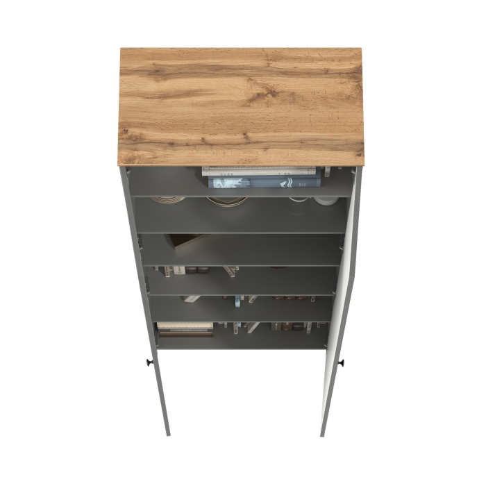 Шкафы двухстворчатые, Шкаф двухдверный с полками Остин 16.307