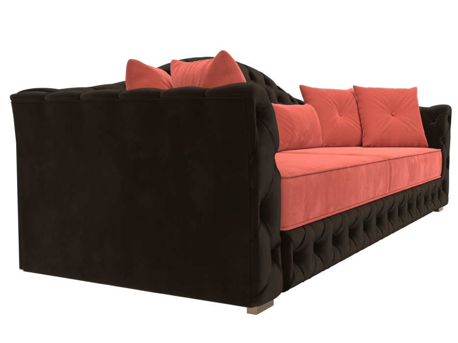 Диваны кровати со спальным местом, Прямой диван Артис, микровельвет