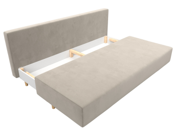 Диван прямой Лига-033, микровельвет