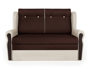 Диван-кровать Классика 2М, экокожа/рогожка