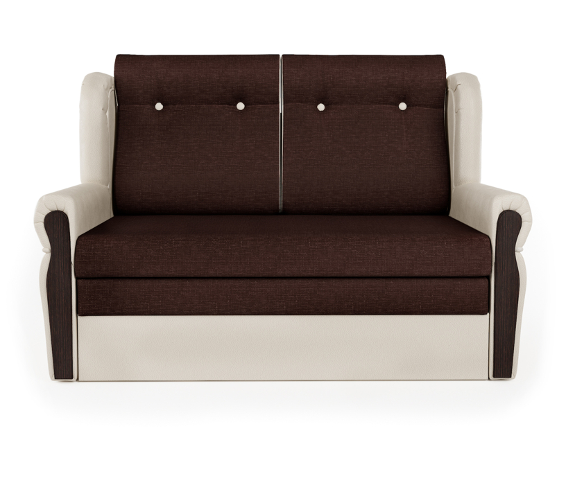 Диваны с ящиком для белья, Диван-кровать Классика 2М, экокожа/рогожка