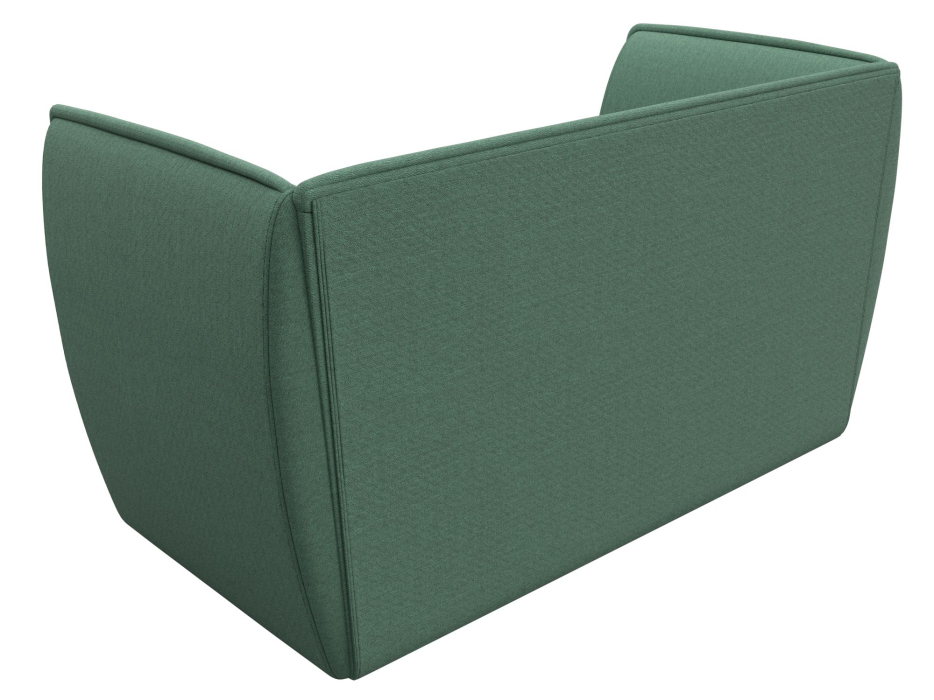 Диваны прямые кухонные, Диван кухонный прямой Бергамо 2-х местный, рогожка Амур