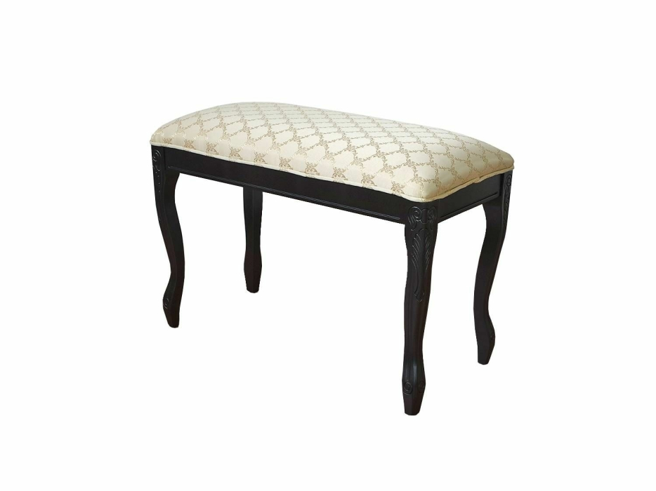 Банкетка в прихожую, Банкетка Б-9 / Тон 305 Черный / Андрис Бежевый Соты 