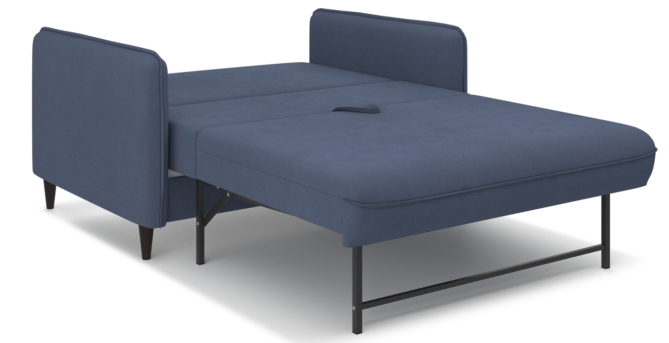 Дизайнерские диваны для гостиной, Диван-кровать Фьорд SMART 120, велюр