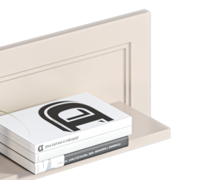 Полка Ассоль СБ-3432 Кашемир серый,МДФ Кашемир