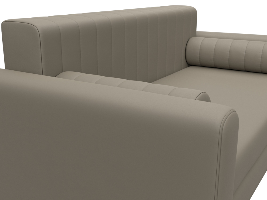 Диваны кровати прямые, Диван прямой Лига-070, экокожа GRIFON