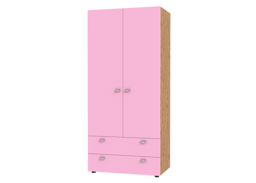 Для одежды, ШКАФ С ЯЩИКАМИ GК 2YA Дуб Вотан