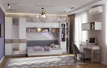 Модульная система AURELIO (модуль 43) Стол туалетный