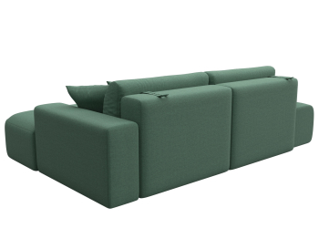 Диван угловой Лига-036 НПБ Модерн правый угол, рогожка Амур