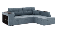 Диваны угловые в гостиную, Диван-кровать угловой Брюссель дельфин, рогожка