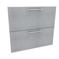 Фасады, Анна фасад для стола 2 ящ 80х71 см