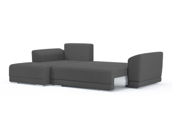 Диван-кровать угловой Рентон еврокнижка, велюр